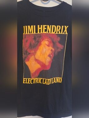 Black Jimi Hendrix Electric Ladyland Graphic Tee